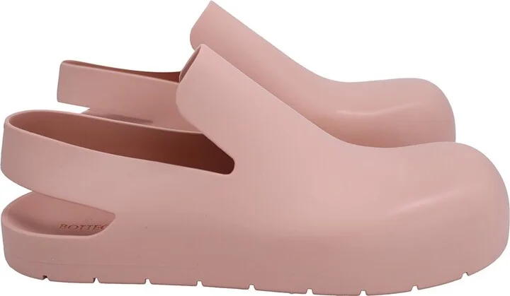 Bottega Veneta Men's Rubber Puddle Sandal (Authentic Pre-Loved)
