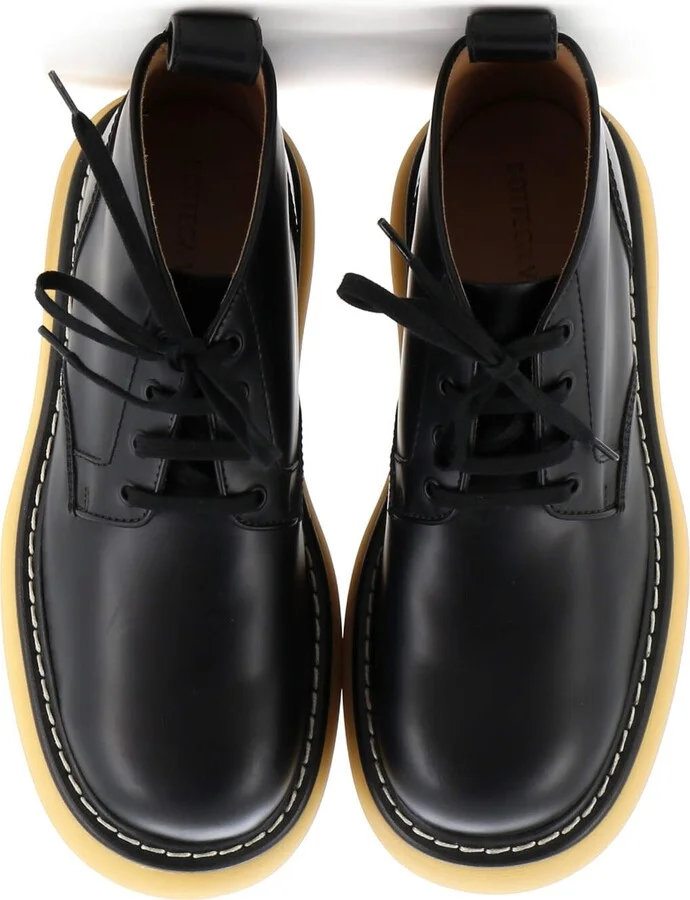 Bottega Veneta Men's Swell Ankle Boots Leather - Image 2