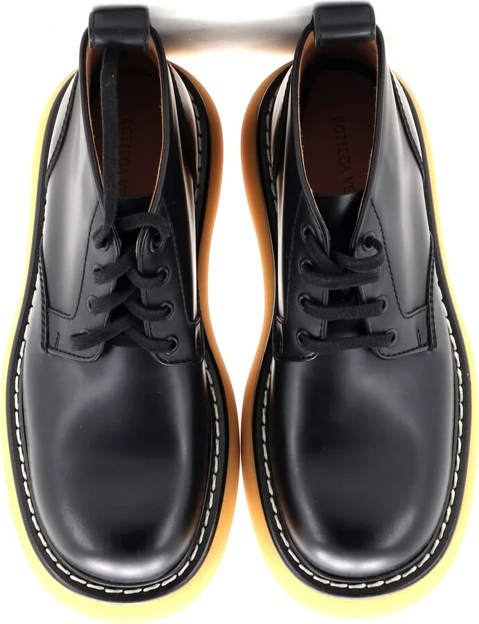 Bottega Veneta Men's Swell Ankle Boots Leather - Image 2