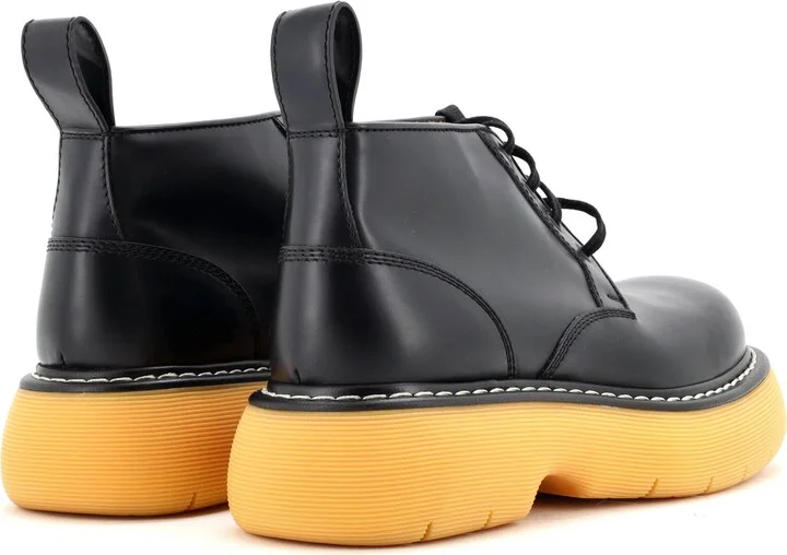 Bottega Veneta Men's Swell Ankle Boots Leather - Image 3