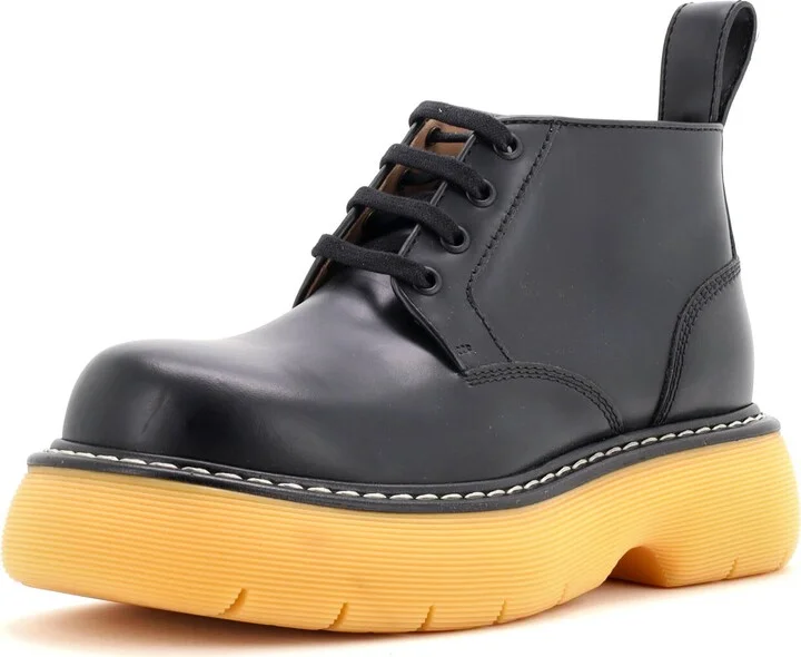 Bottega Veneta Men's Swell Ankle Boots Leather