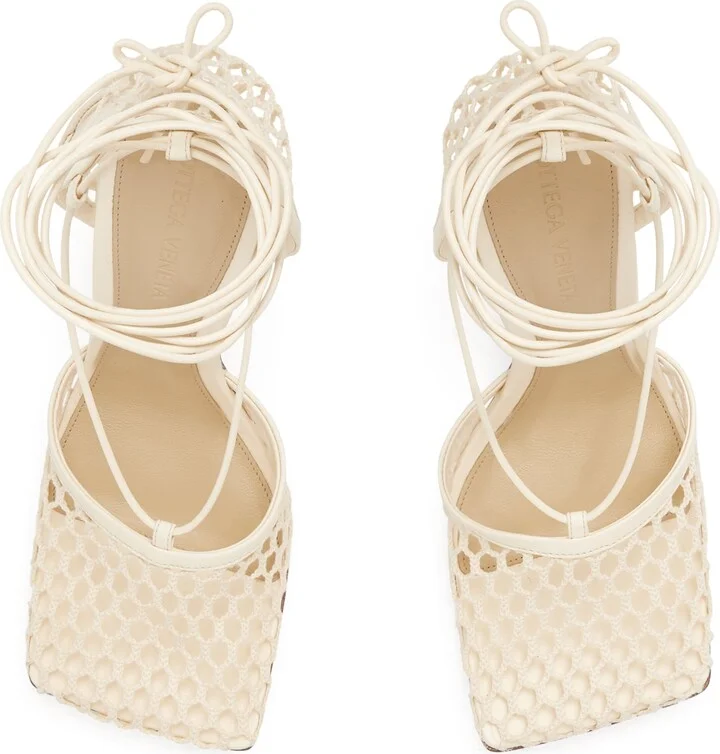 Bottega Veneta Mesh Stretch Sandals 90 - Image 2