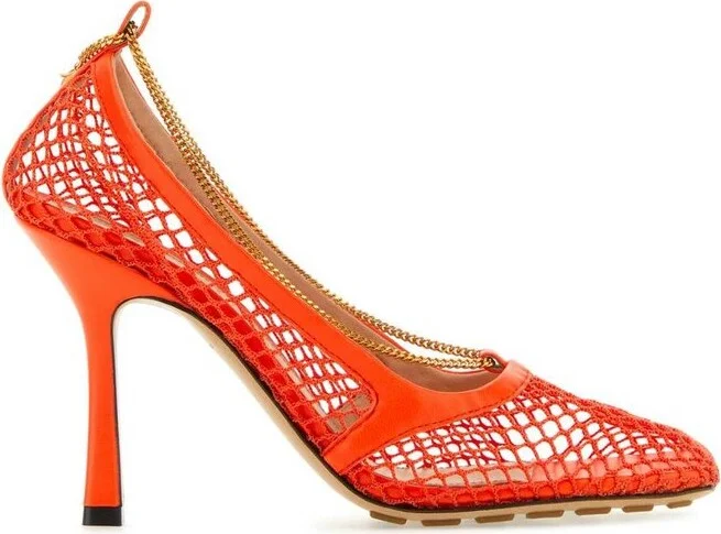 Bottega Veneta Meshed Stretch Pumps
