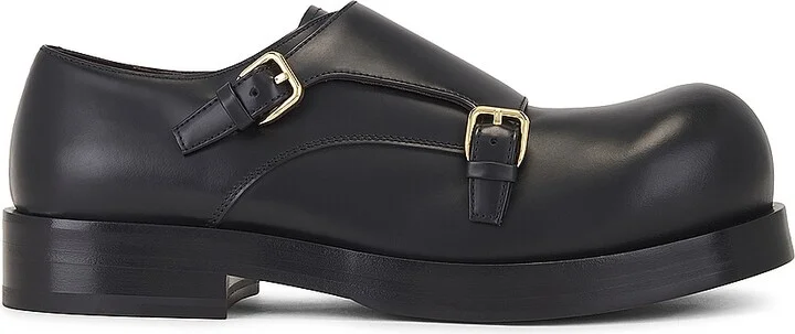 Bottega Veneta Monk Loafer in Black