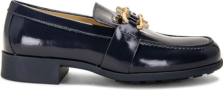 Bottega Veneta Monsieur Loafer in Navy