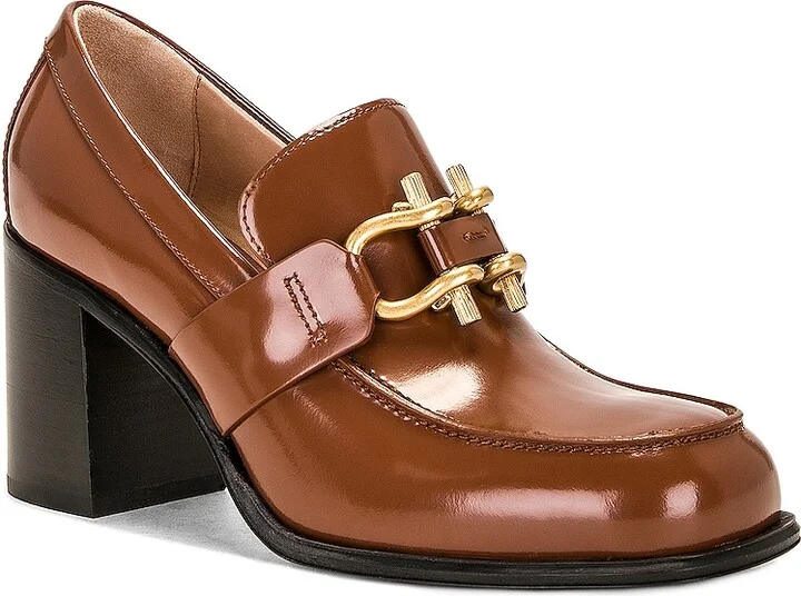 Bottega Veneta Monsieur Loafer Pump in Cognac - Image 2