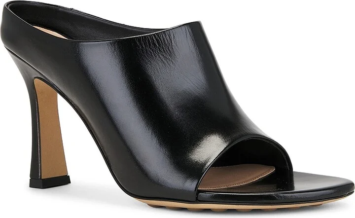 Bottega Veneta Mule Sandal in Black - Image 2