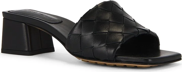 Bottega Veneta Mule Sandal in Black - Image 2
