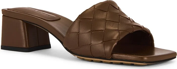 Bottega Veneta Mule Sandal in Black - Image 2