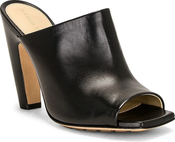 Bottega Veneta Mule Sandal in Black - Image 2