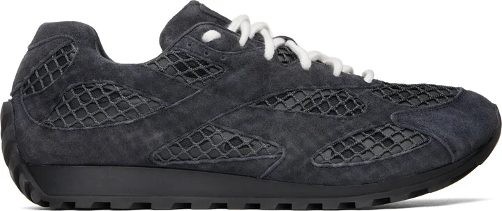 Bottega Veneta Navy Orbit Sneakers