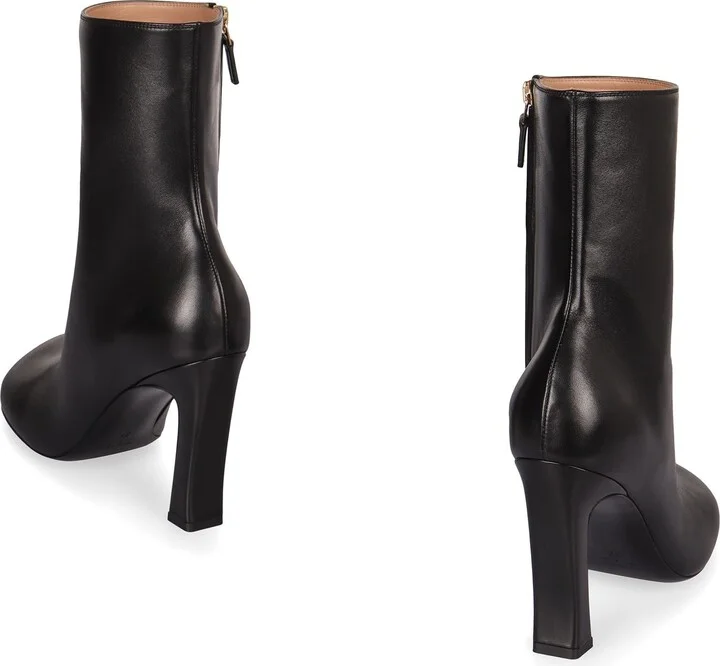 Bottega Veneta Nico Leather Ankle Boots - Image 4