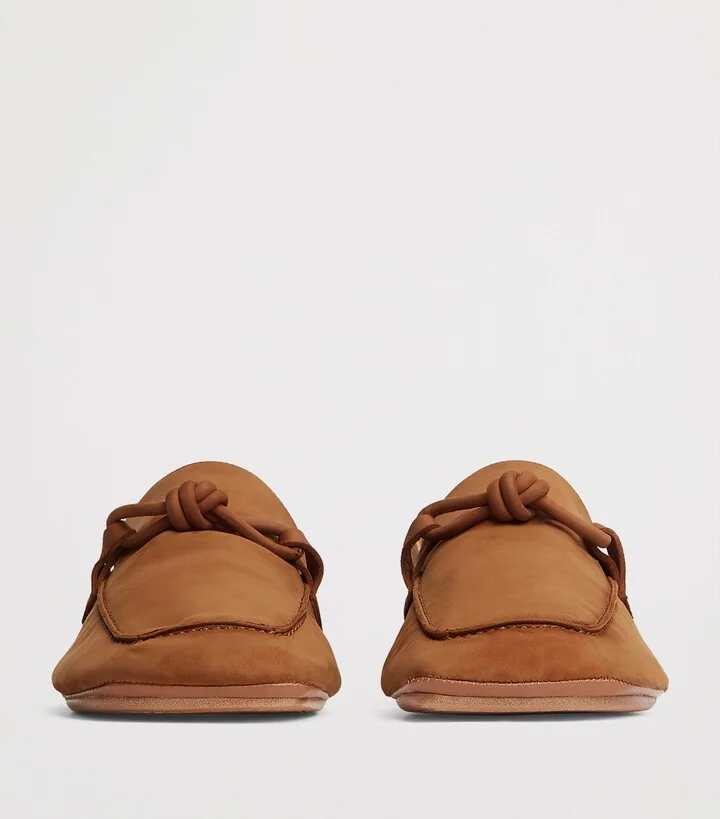 Bottega Veneta Nubuck-Leather Daddy Loafers - Image 4