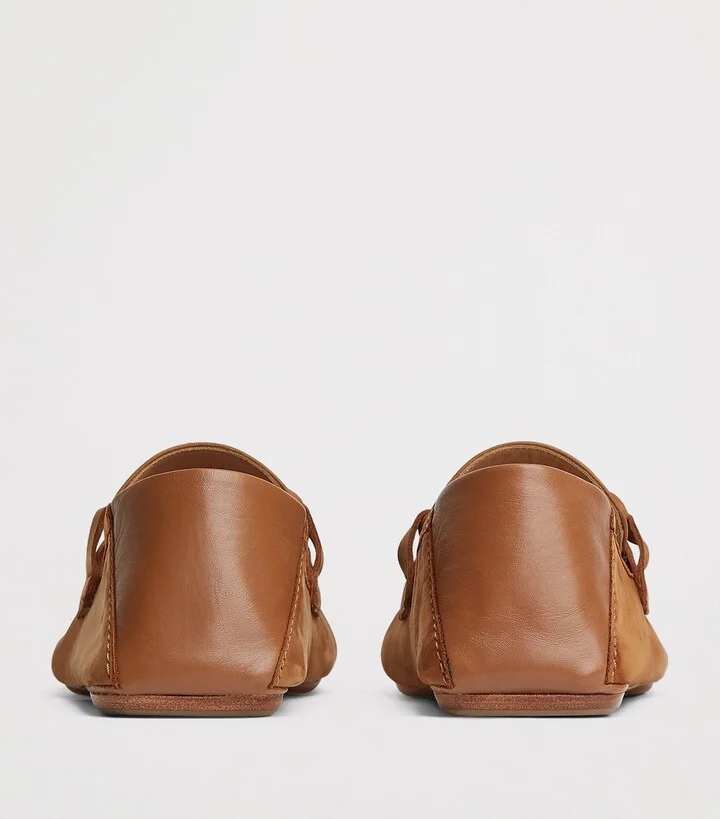 Bottega Veneta Nubuck-Leather Daddy Loafers - Image 5