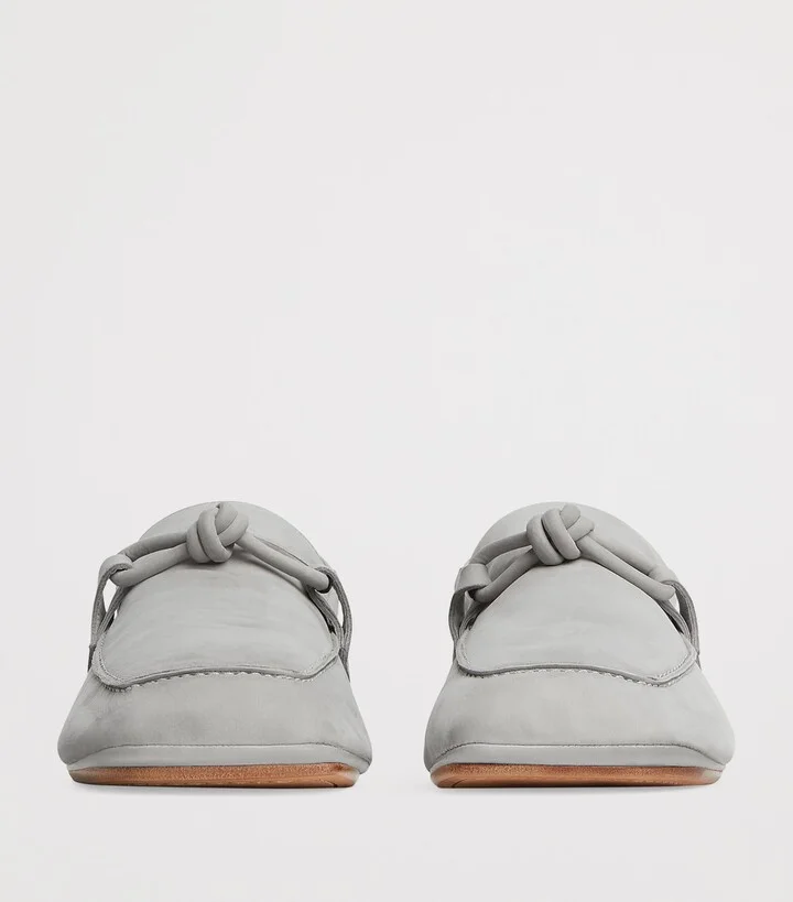Bottega Veneta Nubuck Leather Daddy Loafers - Image 3