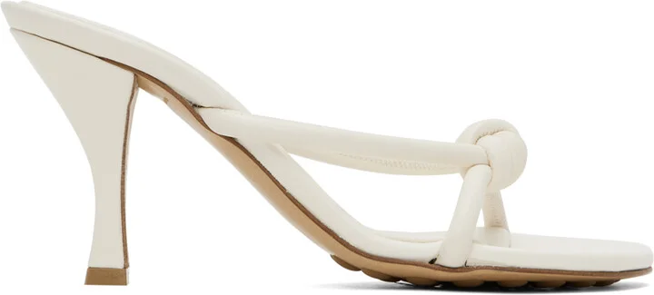 Bottega Veneta Off-White Blink Mules