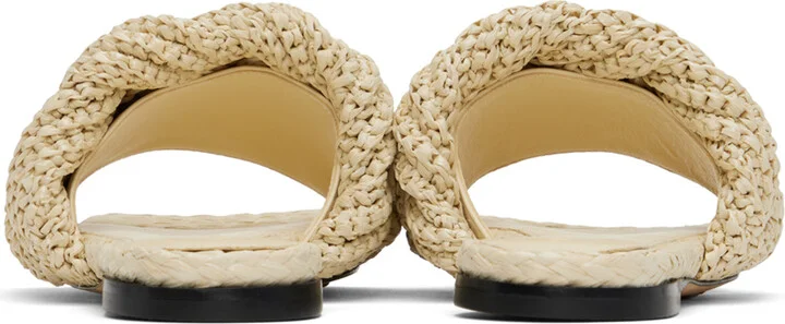 Bottega Veneta Off-White Lido Sandals - Image 2