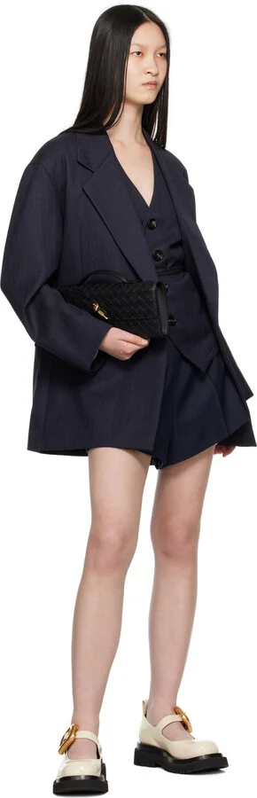 Bottega Veneta Off-White Lug Mary-Jane Loafers - Image 5