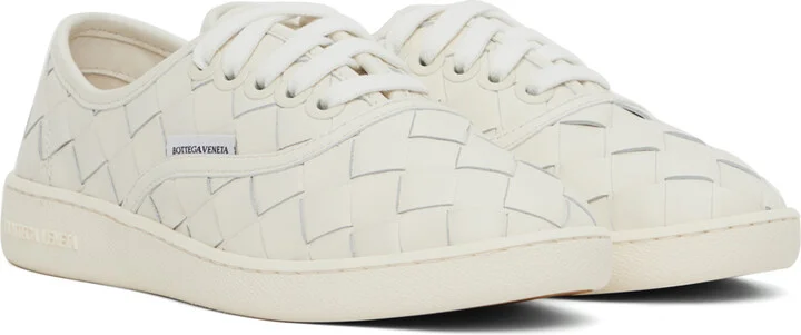 Bottega Veneta Off-White Sawyer Sneakers - Image 4