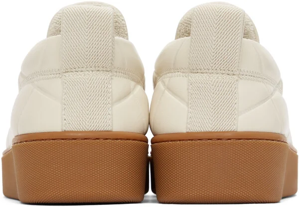 Bottega Veneta Off-White 'The Quilt' Sneakers - Image 4