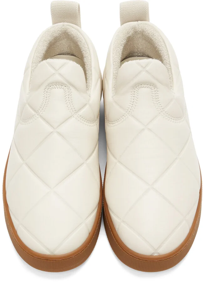 Bottega Veneta Off-White 'The Quilt' Sneakers - Image 5