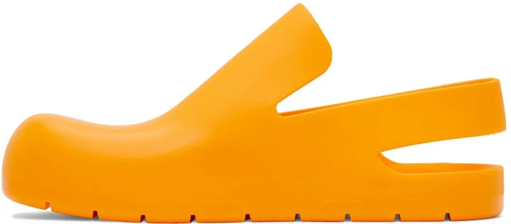 Bottega Veneta Orange Puddle Loafers - Image 3