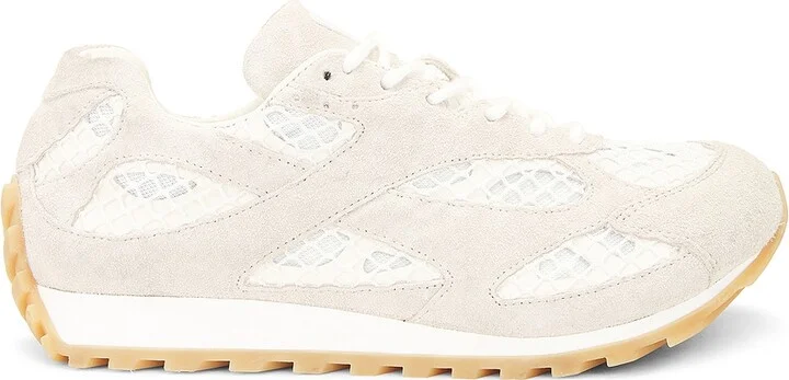 Bottega Veneta Orbit Sneaker in Cream