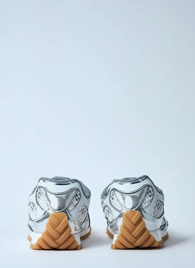 Bottega Veneta Orbit Sneakers - Man Sneakers Silver Eu - 41 - Image 6
