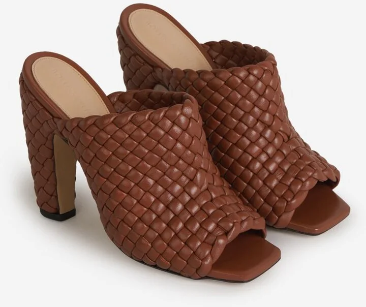 Bottega Veneta Padded Canalazzo Mules - Image 3