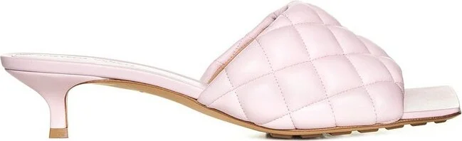 Bottega Veneta Padded Heeled Sandals