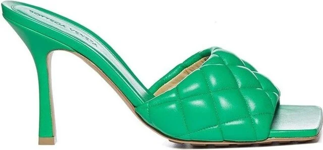 Bottega Veneta Padded Quilted Mules