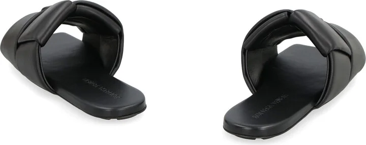 Bottega Veneta Patch Leather Mules - Image 4