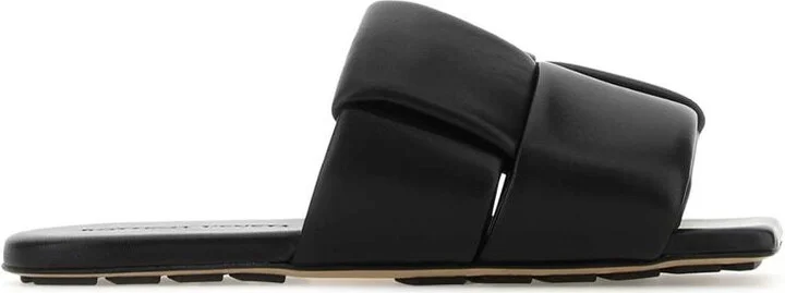 Bottega Veneta Patch Leather Mules