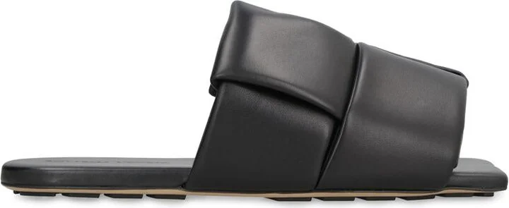 Bottega Veneta Patch Leather Mules