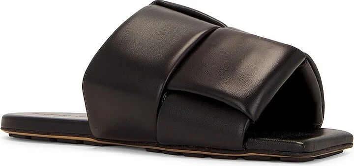 Bottega Veneta Patch Sandal in Black - Image 2