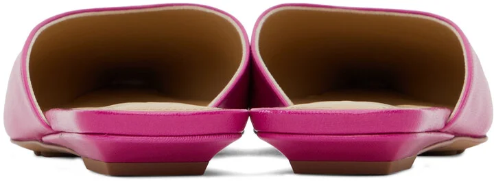 Bottega Veneta Pink Point Slippers - Image 2