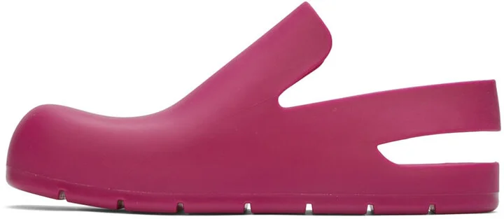 Bottega Veneta Pink Puddle Loafers - Image 3