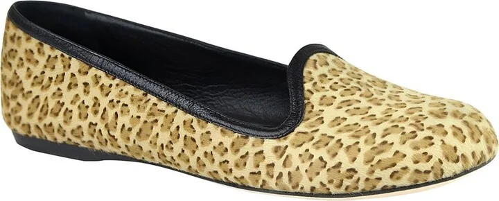 Bottega Veneta Ponyhair & Calfskin Flat