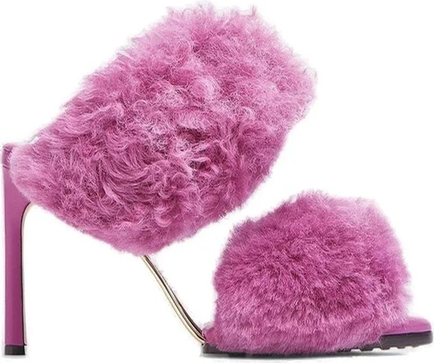 Bottega Veneta Poodle Curve Sandals