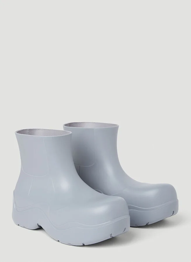 Bottega Veneta Puddle Boots - Woman Boots Grey Eu - 41 - Image 2