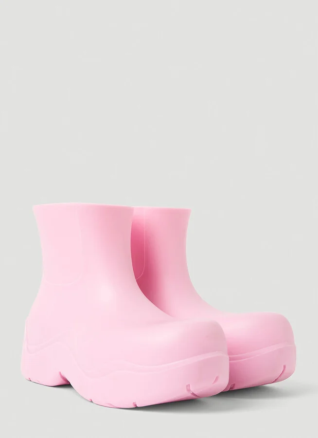 Bottega Veneta Puddle Boots - Woman Boots Pink Eu - 40 - Image 2