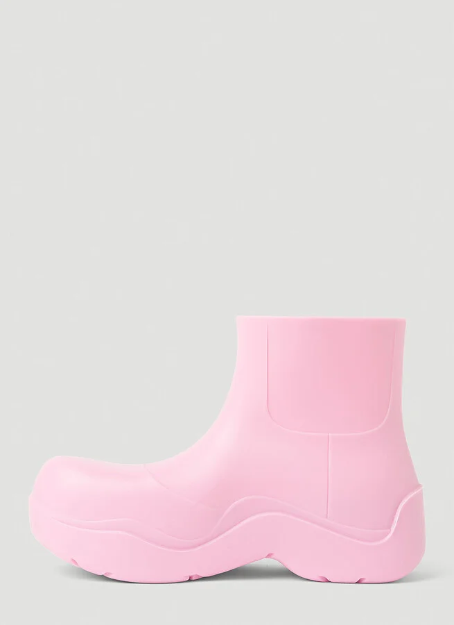 Bottega Veneta Puddle Boots - Woman Boots Pink Eu - 40 - Image 3