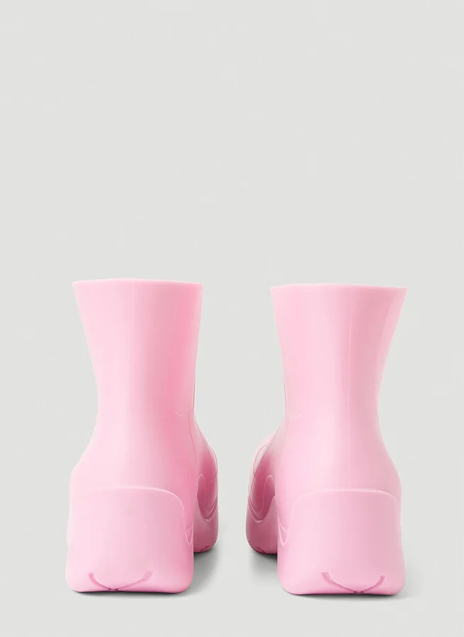 Bottega Veneta Puddle Boots - Woman Boots Pink Eu - 40 - Image 4