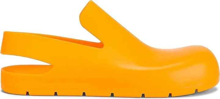 Bottega Veneta Puddle Sandal in Tangerine