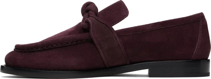 Bottega Veneta Purple Astaire Loafers - Image 3