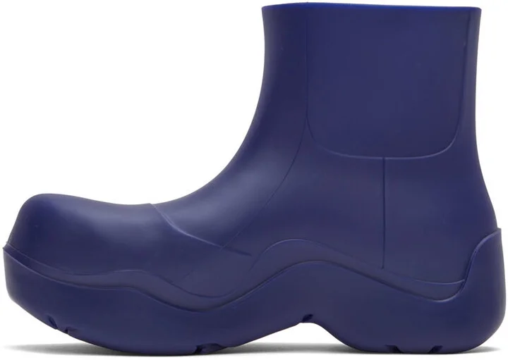 Bottega Veneta Purple Puddle Boots - Image 3