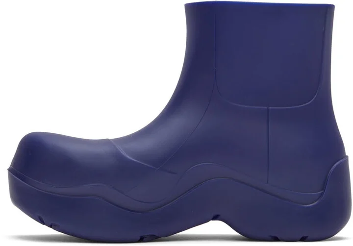 Bottega Veneta Purple Puddle Boots - Image 3