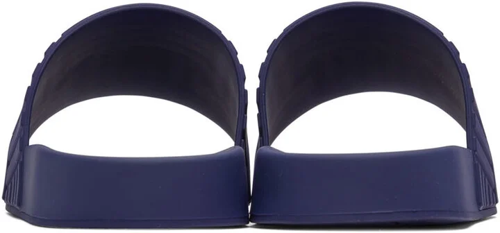 Bottega Veneta Purple Slider Sandals - Image 2
