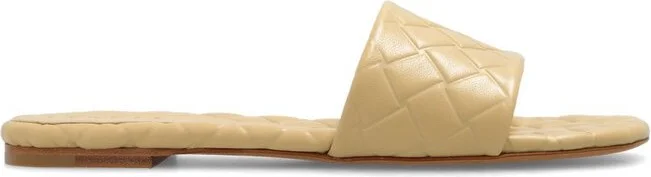 Bottega Veneta Quilted Slip-On Sandals