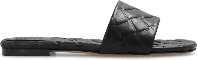 Bottega Veneta Quilted Slip-On Sandals